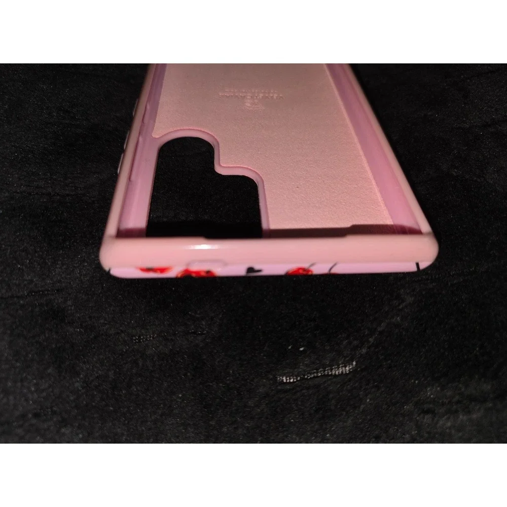 Sour Cherry Skulls Velvet Caviar Case & Magnetic Ring Samsung Galaxy S24 Ultra
